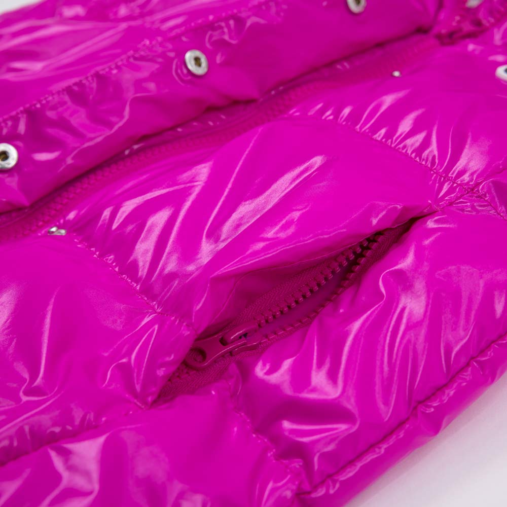 07857041-43 Жилетка с капюшоном фуксия, все фото 5