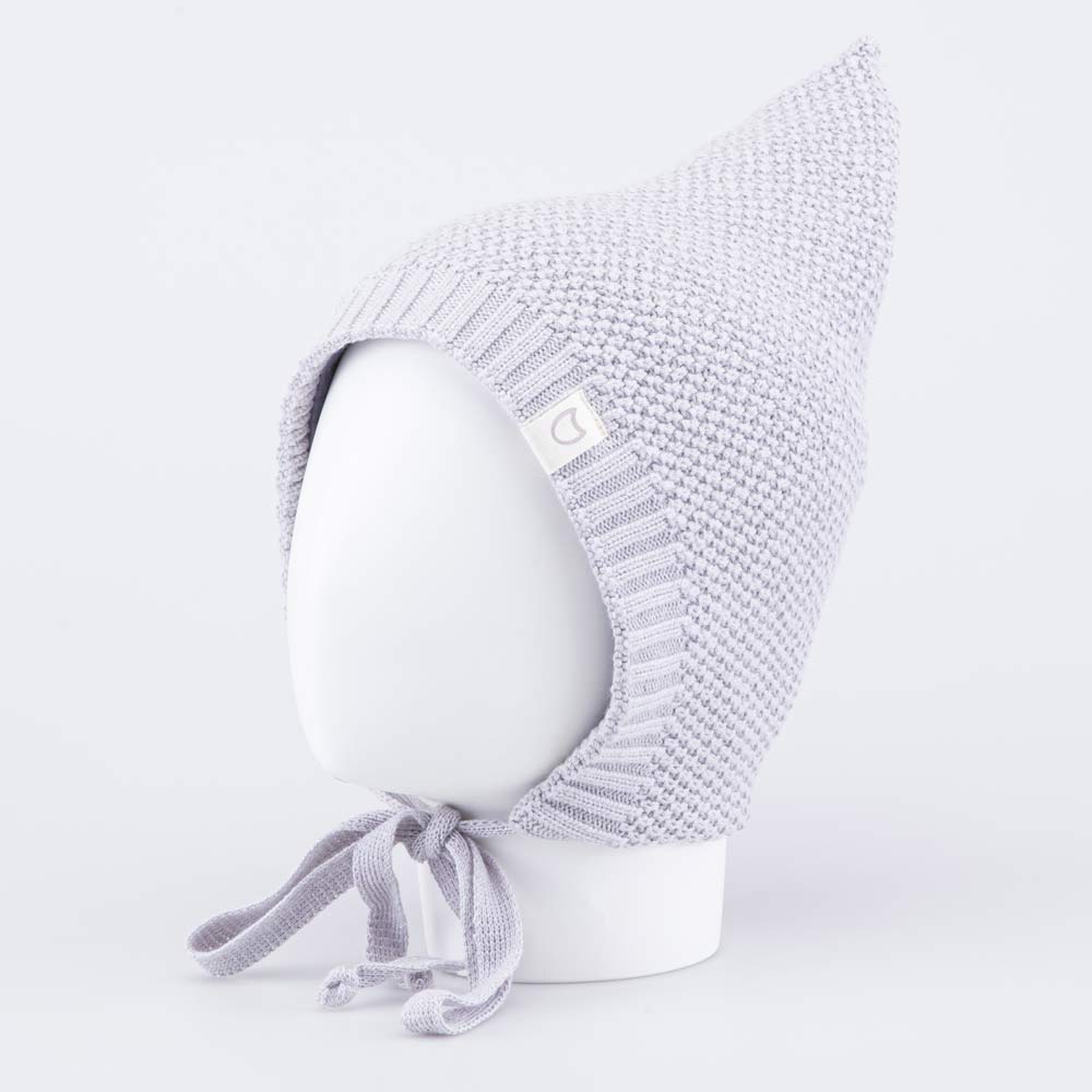 07711964-41 Шапка вязаная Гномик серый, все фото 3