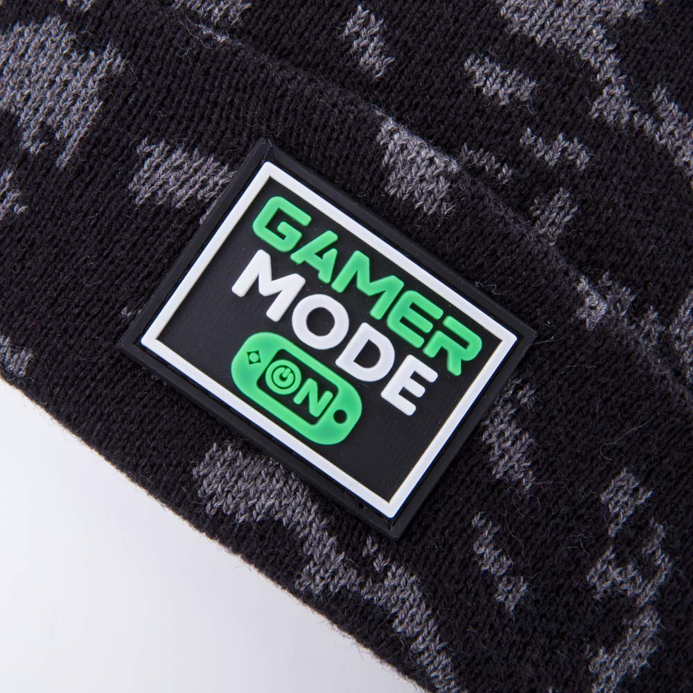 07711986-40 Комплект шапка+снуд черный, все фото 4