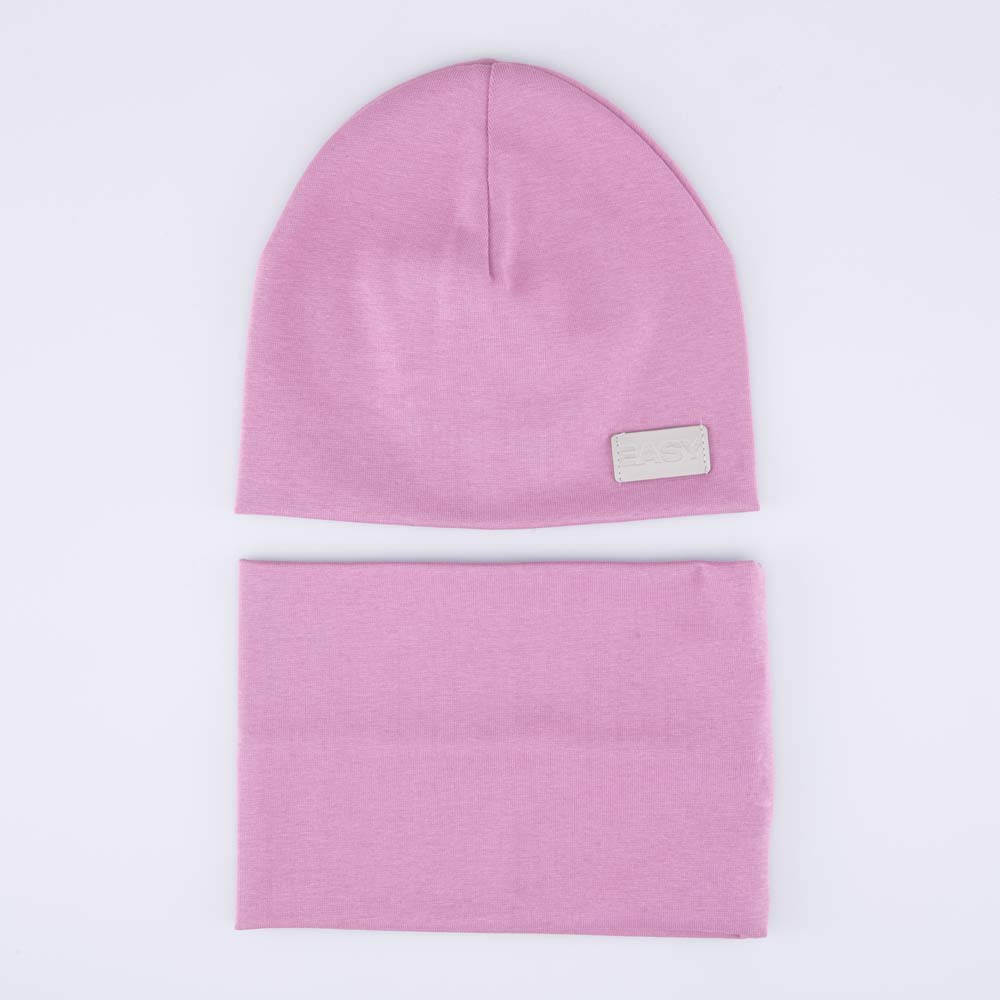 07804003-40 Комплект шапка+снуд сиреневый, все фото 1