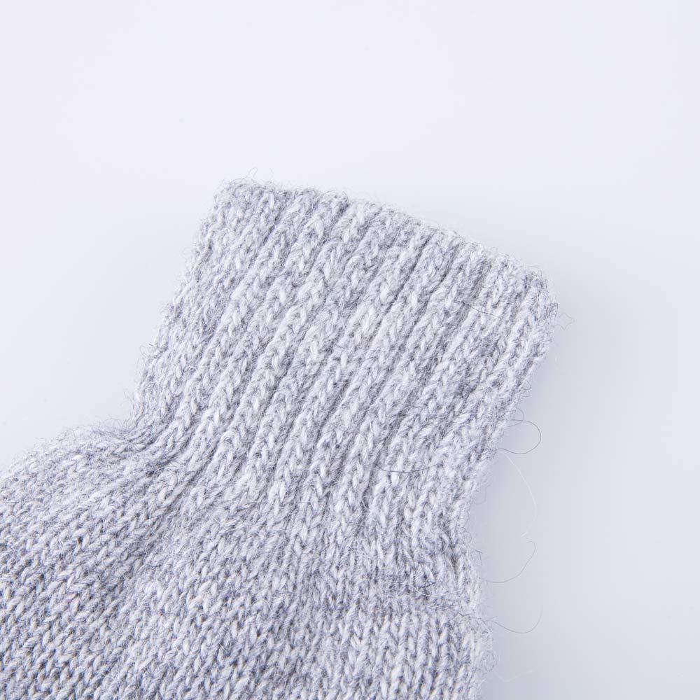 07721204-40 Варежки с пухом двухслойные серый, все фото 2