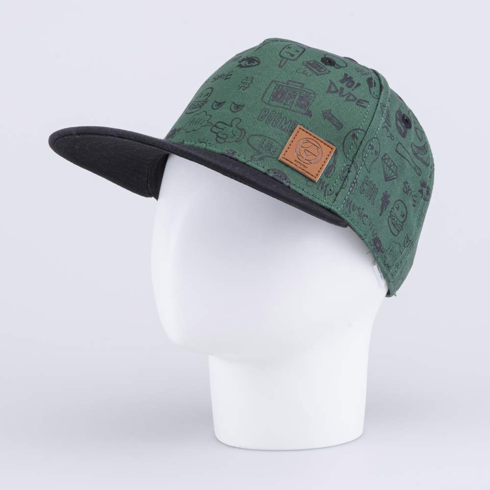 07711770-40 Кепка-бейсболка для мальчика Стикеры, все фото 1