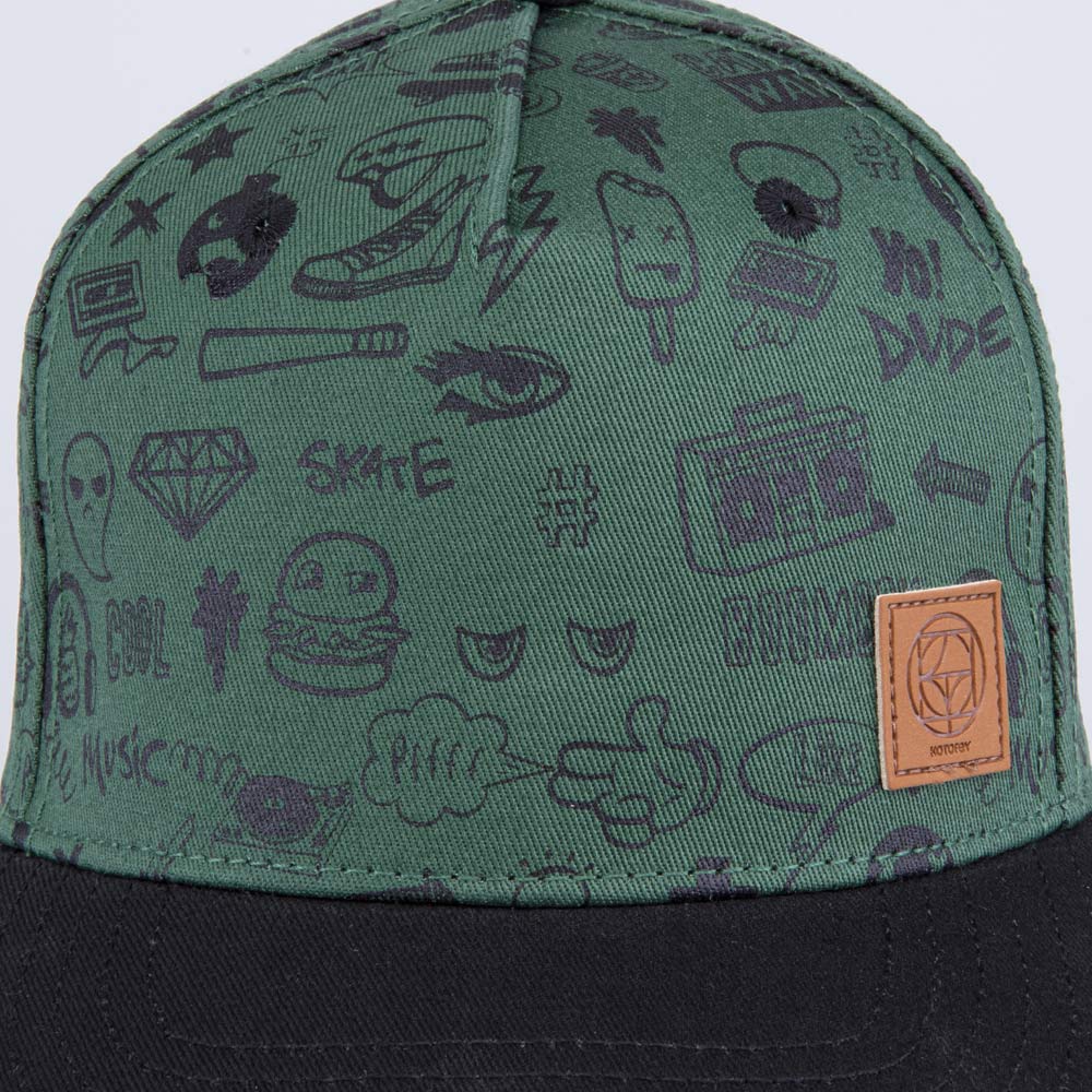 07711770-40 Кепка-бейсболка для мальчика Стикеры, все фото 3