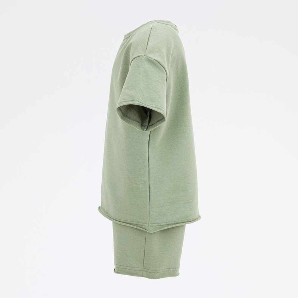 07764060-40 Костюм шорты + футболка оливковый, все фото 2