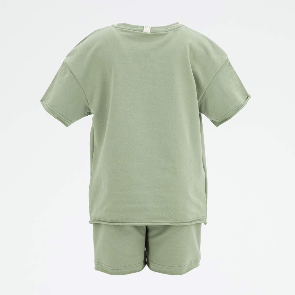 07764060-40 Костюм шорты + футболка оливковый, все фото 3