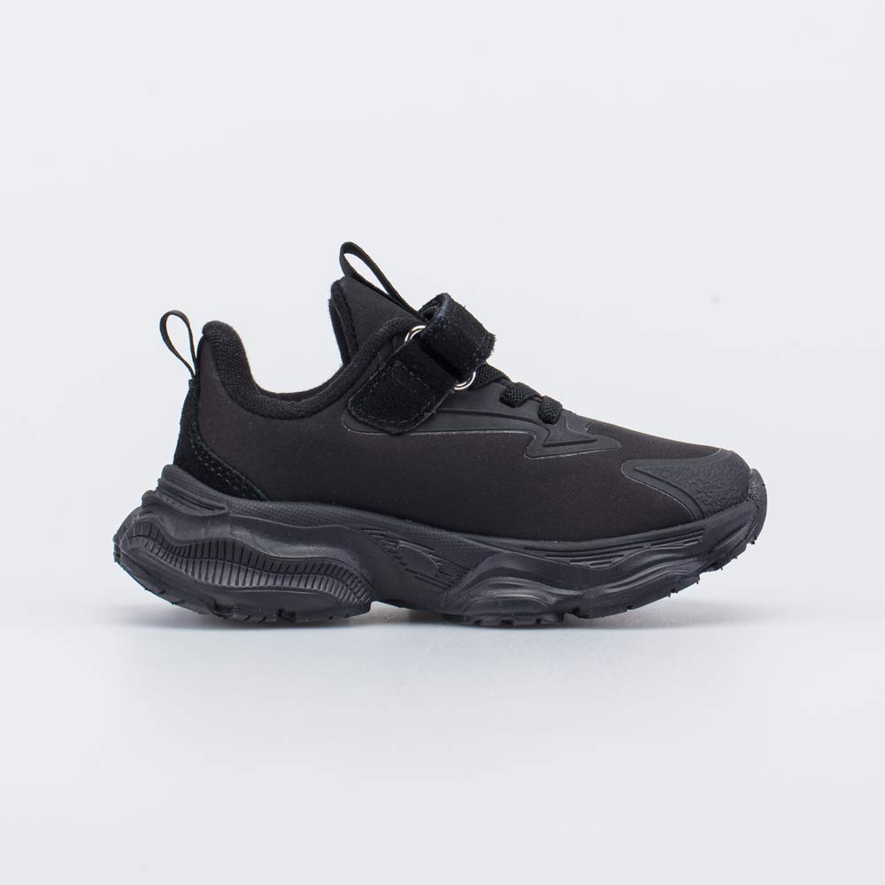 644506-71 Черные кроссовки с Softshell для мальчика-подростка, все фото 2