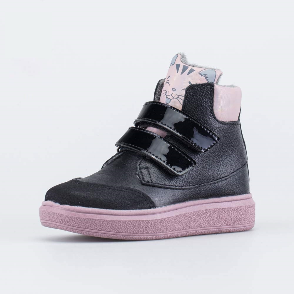 352327-34 Утепленные ботинки на липучках на осень/весну, все фото 1