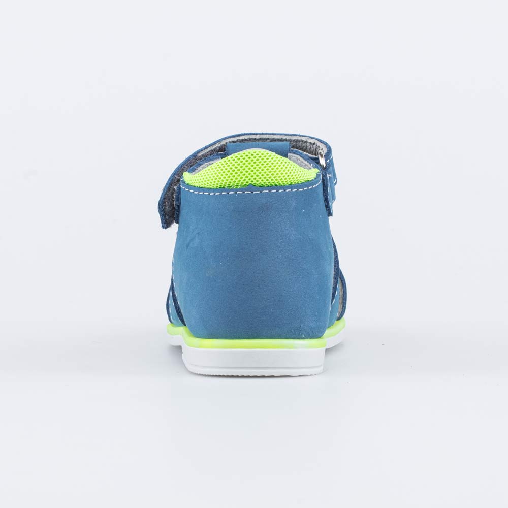 022121-24 Сандалии на липучках из натурального нубука , все фото 5