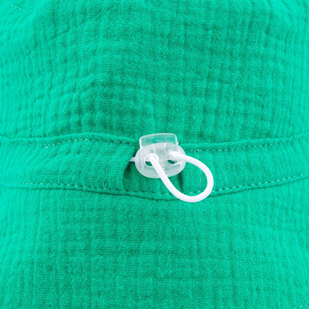 07710001-40 Панама из муслина зеленая, все фото 4