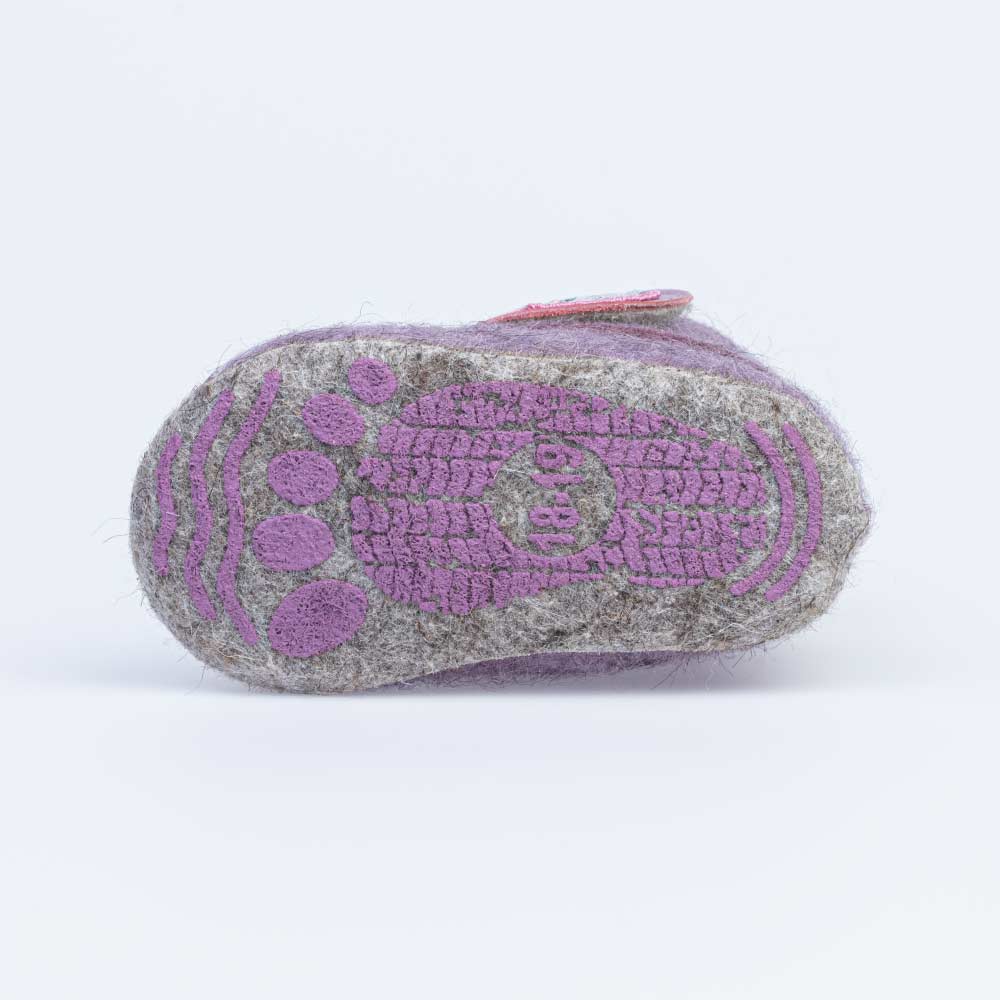 007015-41 Пинетки сиреневые Сердечко, все фото 3