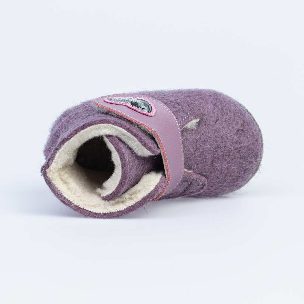 007015-41 Пинетки сиреневые Сердечко, все фото 4