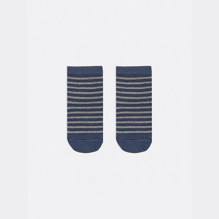 07742631-40 Носки детские хлопковые темно-синие, все фото 1