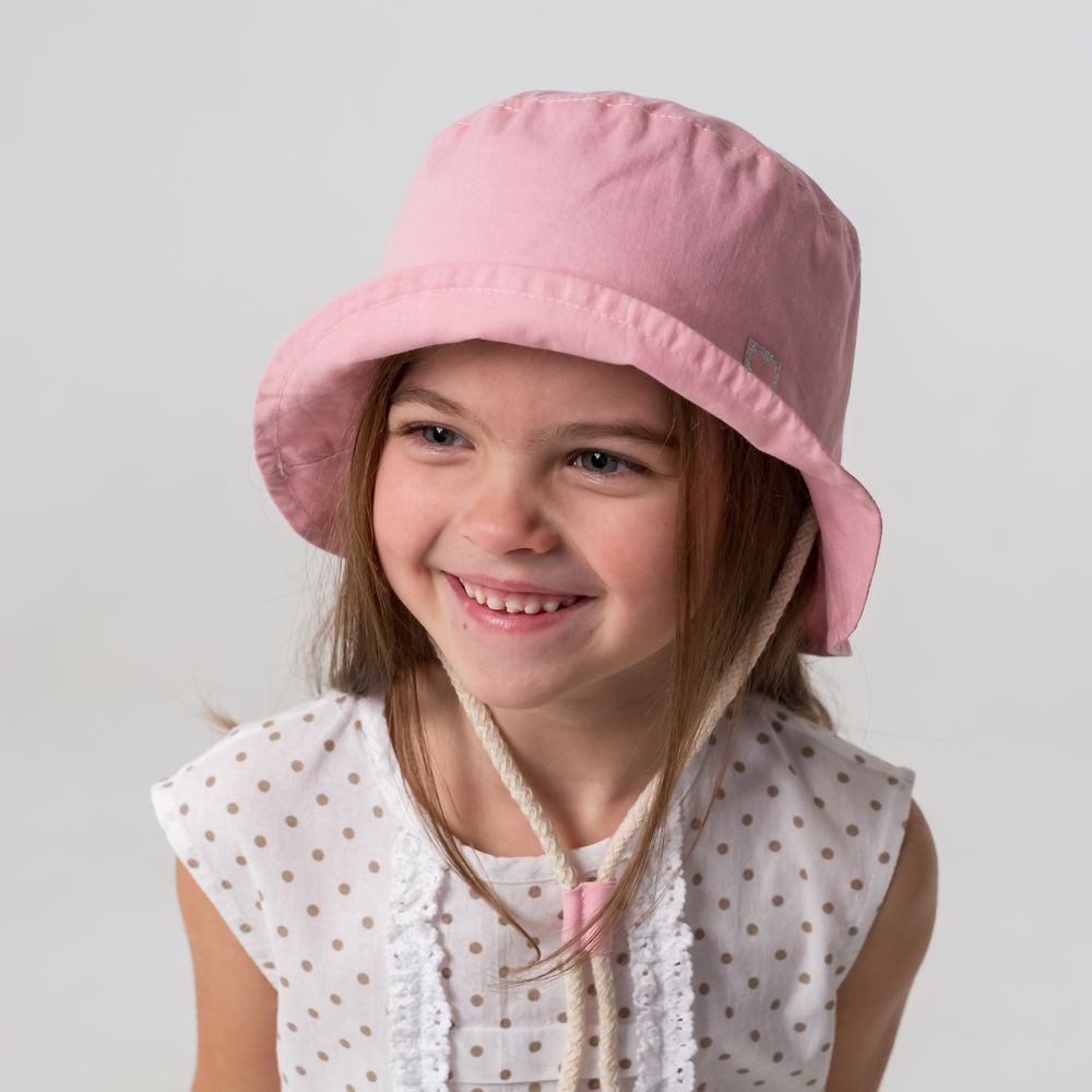 07811448-40 Панама для девочки Розовая, все фото 1