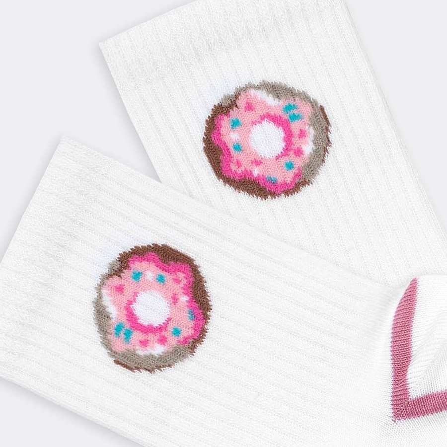 07842612-40 Носки детские хлопковые белые, все фото 3