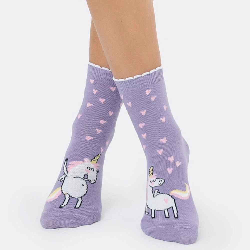 07842978-41 Хлопковые носки Единорожка, все фото 1
