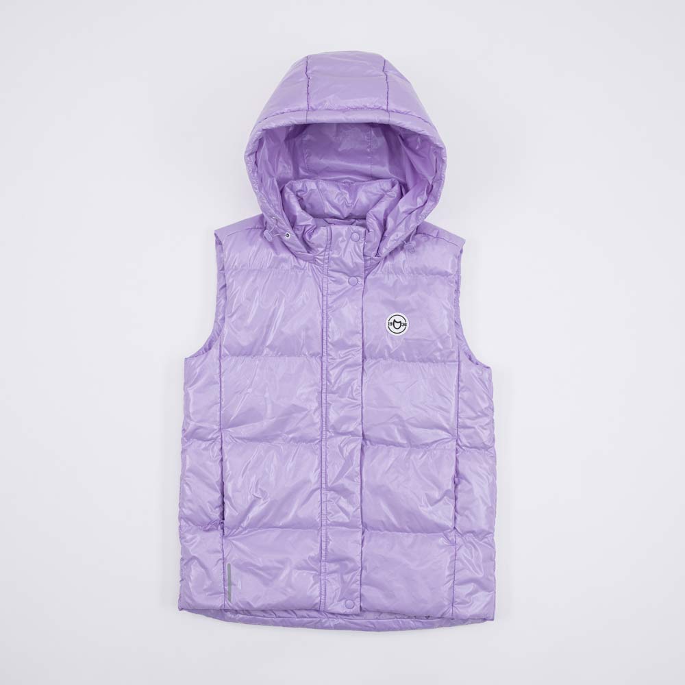 07857041-44 Жилет с капюшоном сиреневый, все фото 1