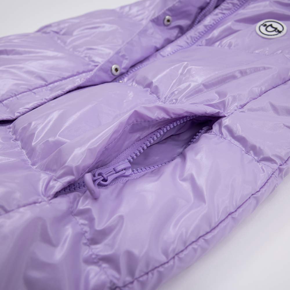 07857041-44 Жилет с капюшоном сиреневый, все фото 5