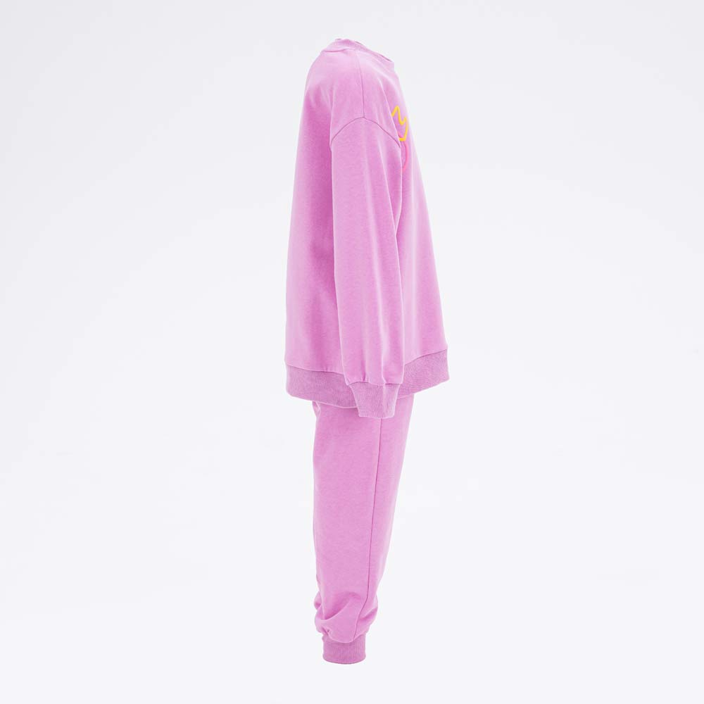 07864069-42 Костюм толстовка + брюки розовый, все фото 3