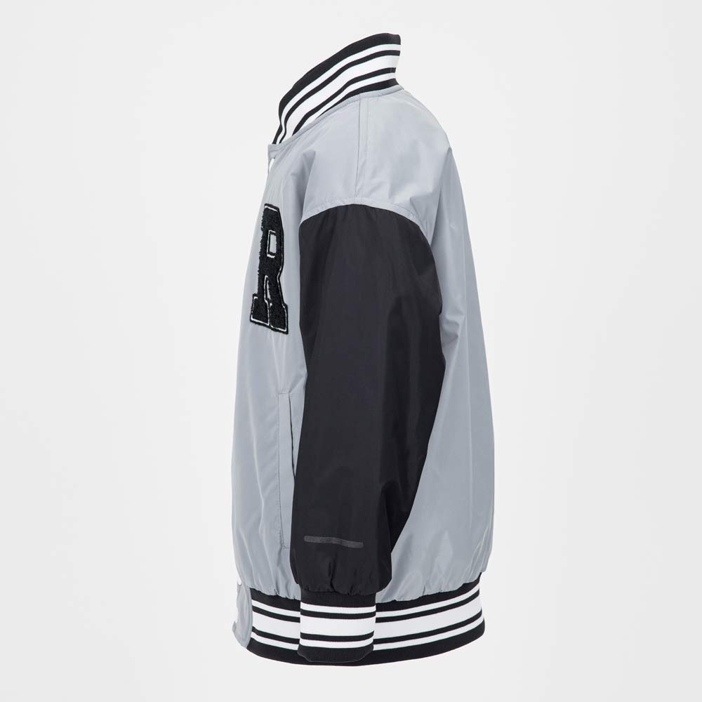 07757070-40 Куртка-бомбер для мальчика серый-черный, все фото 2