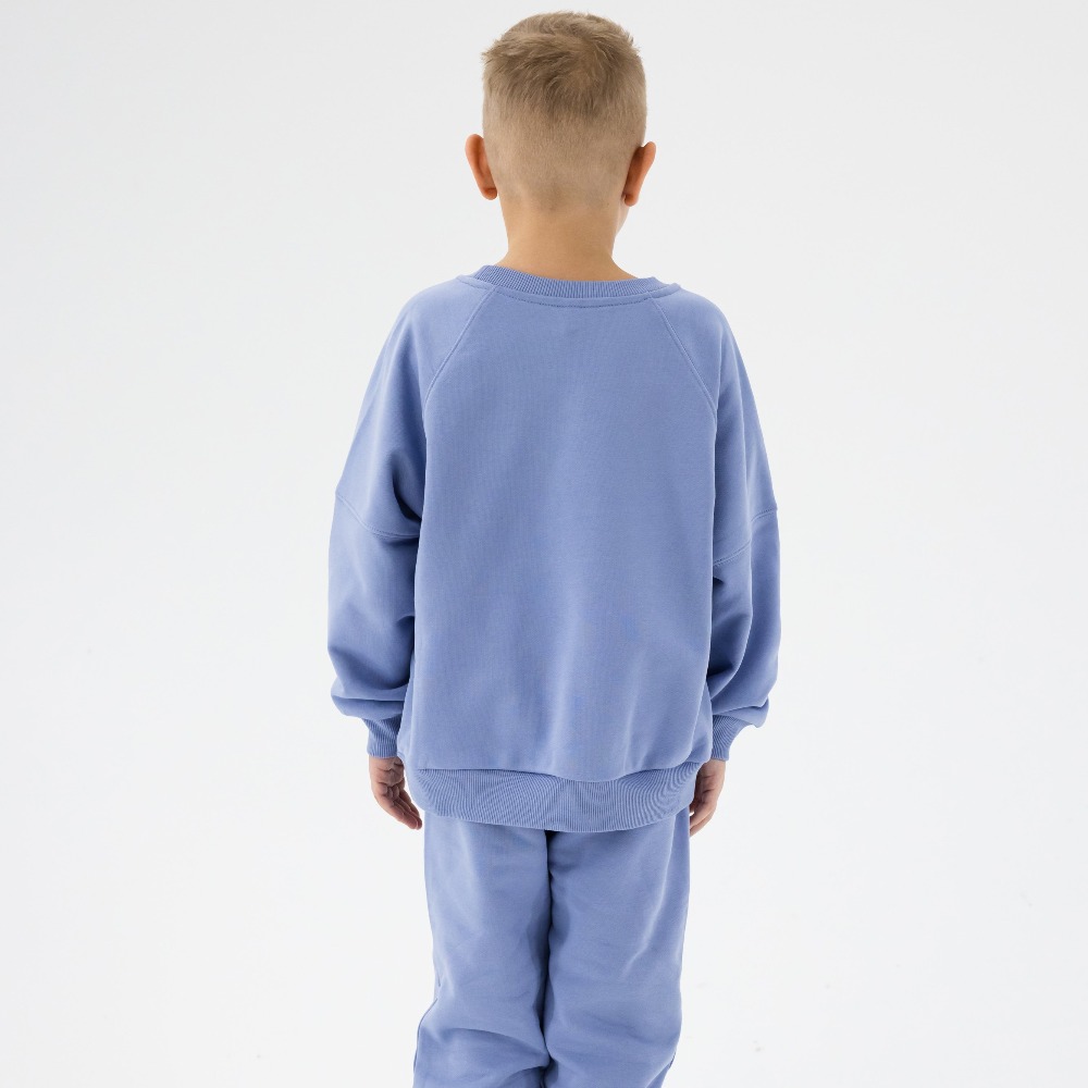 07764087-41 Костюм свитшот + джоггеры детский голубой, все фото 3
