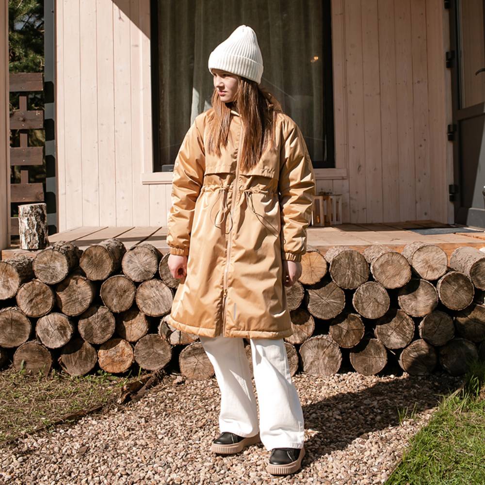 07806003-40 Плащ детский, бежевый, все фото 1