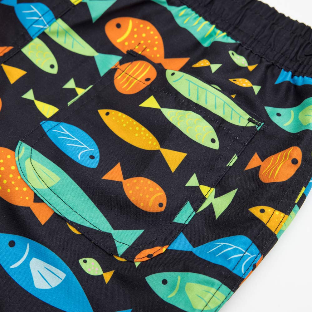 07753019-40 Шорты пляжные для мальчика Рыбки, все фото 5
