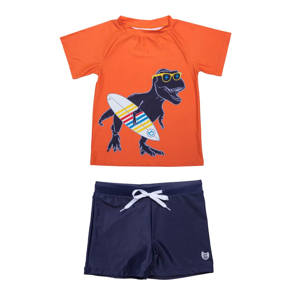 07753032-40 Комплект купальный Динозаврик - серфер, все фото 1