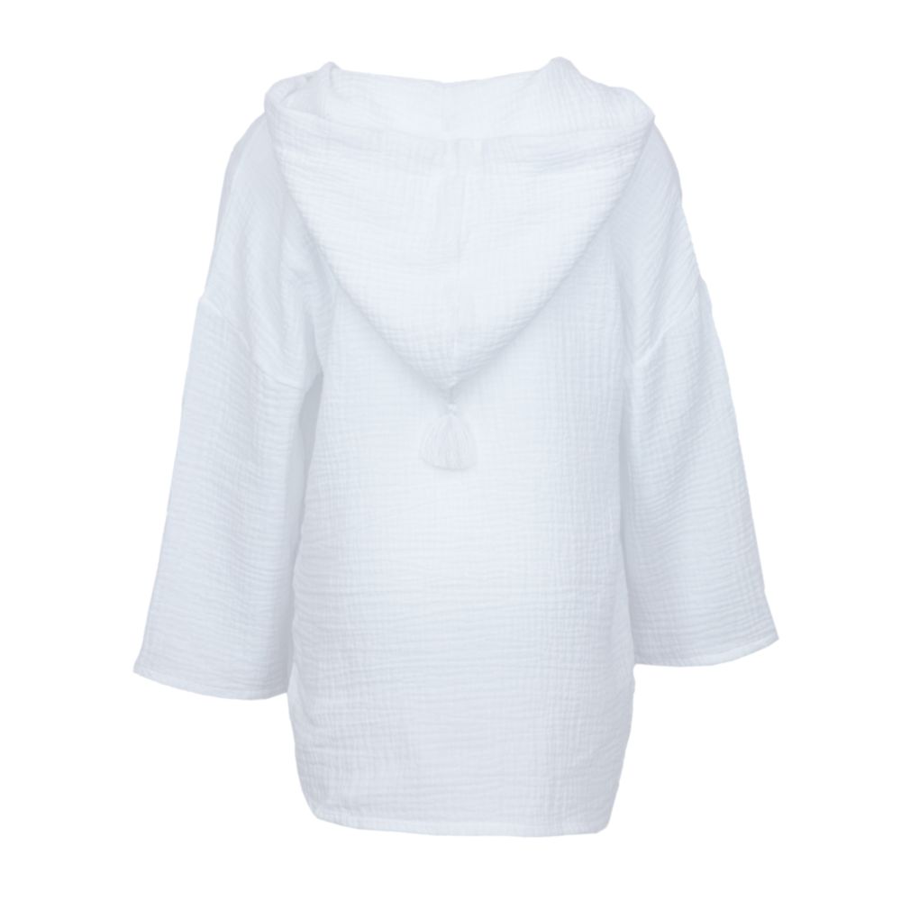 07052059-40 Детская пляжная туника белый, все фото 2