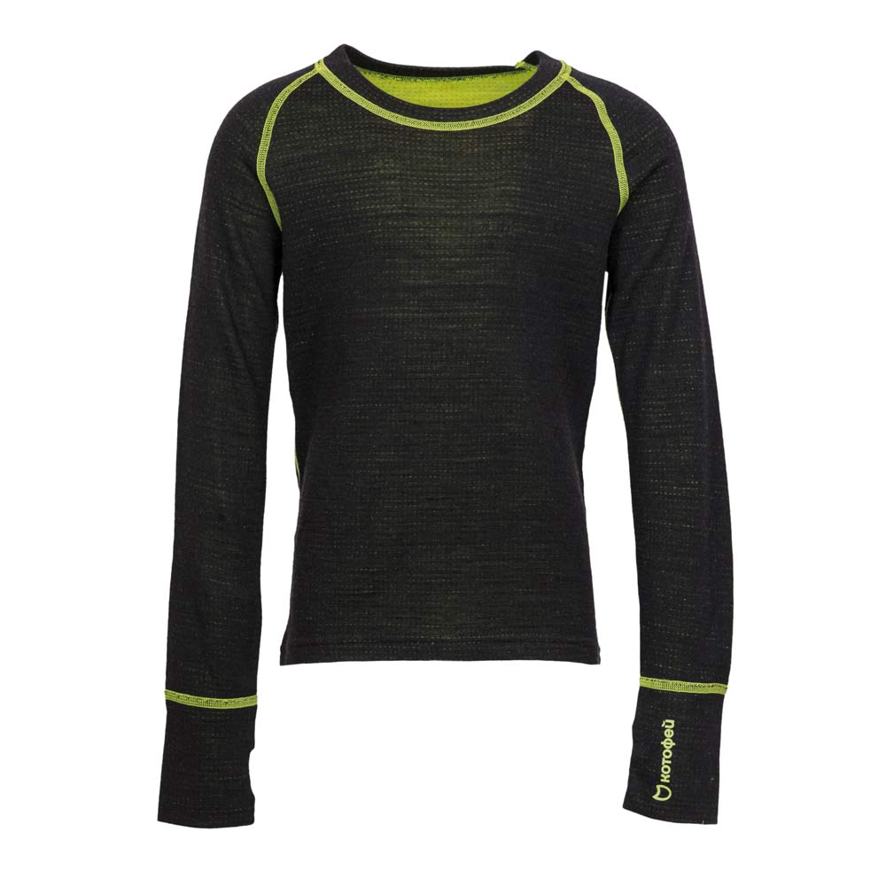 07002018-40 Термоджемпер для детей КОТОФЕЙ Спорт черный, все фото 1