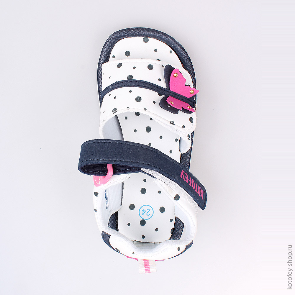 225026-11 Пляжная обувь синяя, все фото 4