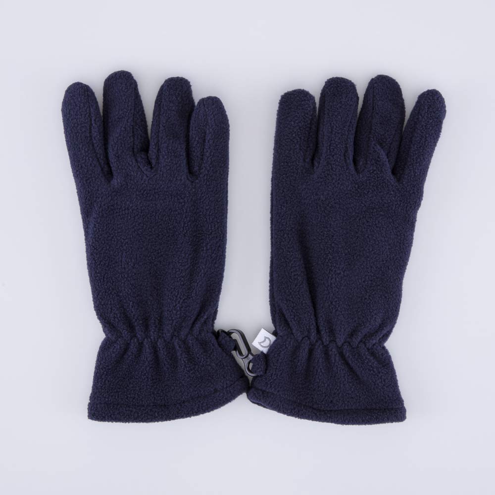 07721155-02 Флисовые перчатки двухслойные темно-синий, все фото 1