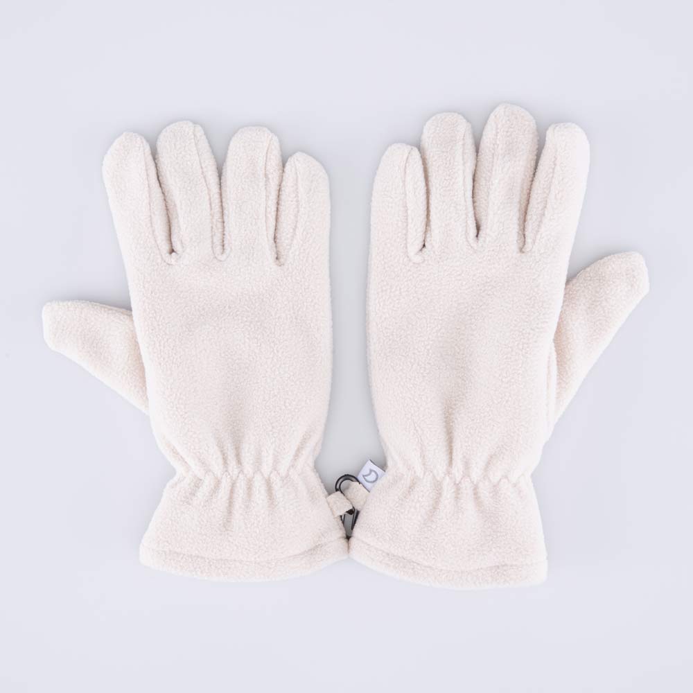 07822250-00 Флисовые перчатки двухслойные светло-бежевый, все фото 1