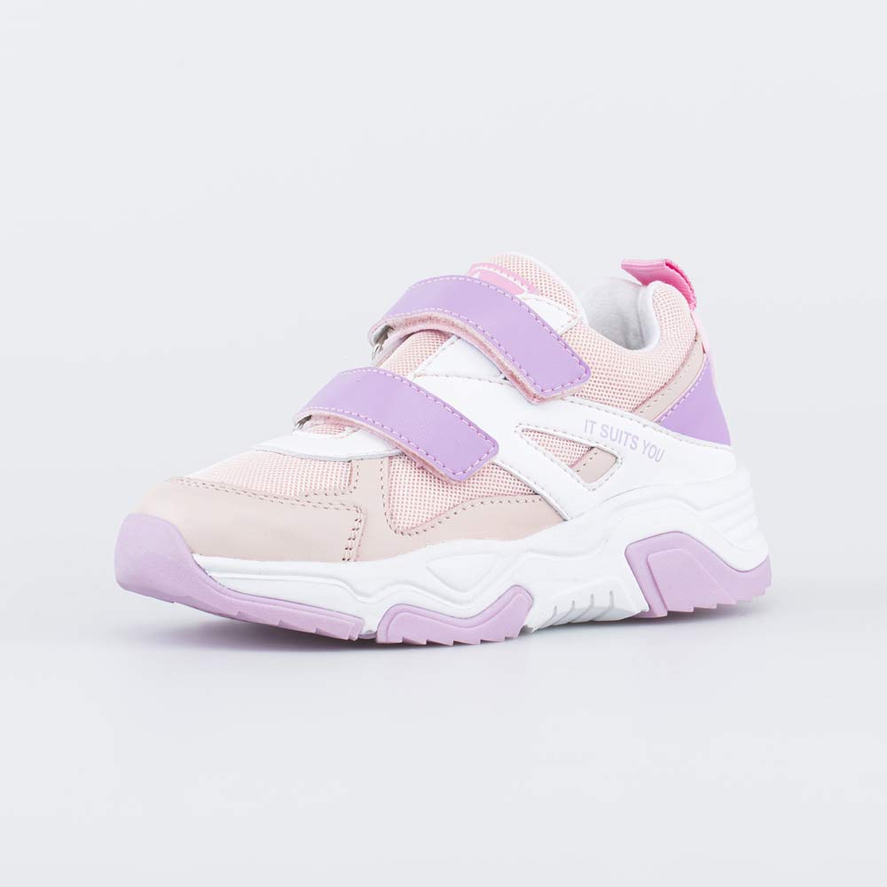 344441-15 Кожаные кроссовки с липучками, все фото 1