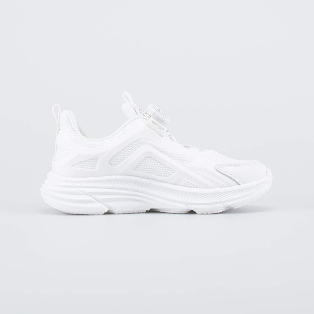 644453-11 Белые кроссовки с системой быстрой шнуровки , все фото 2