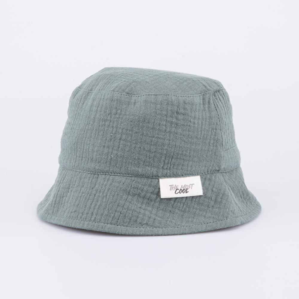 07711951-43 Панама из муслина оливковая, все фото 1