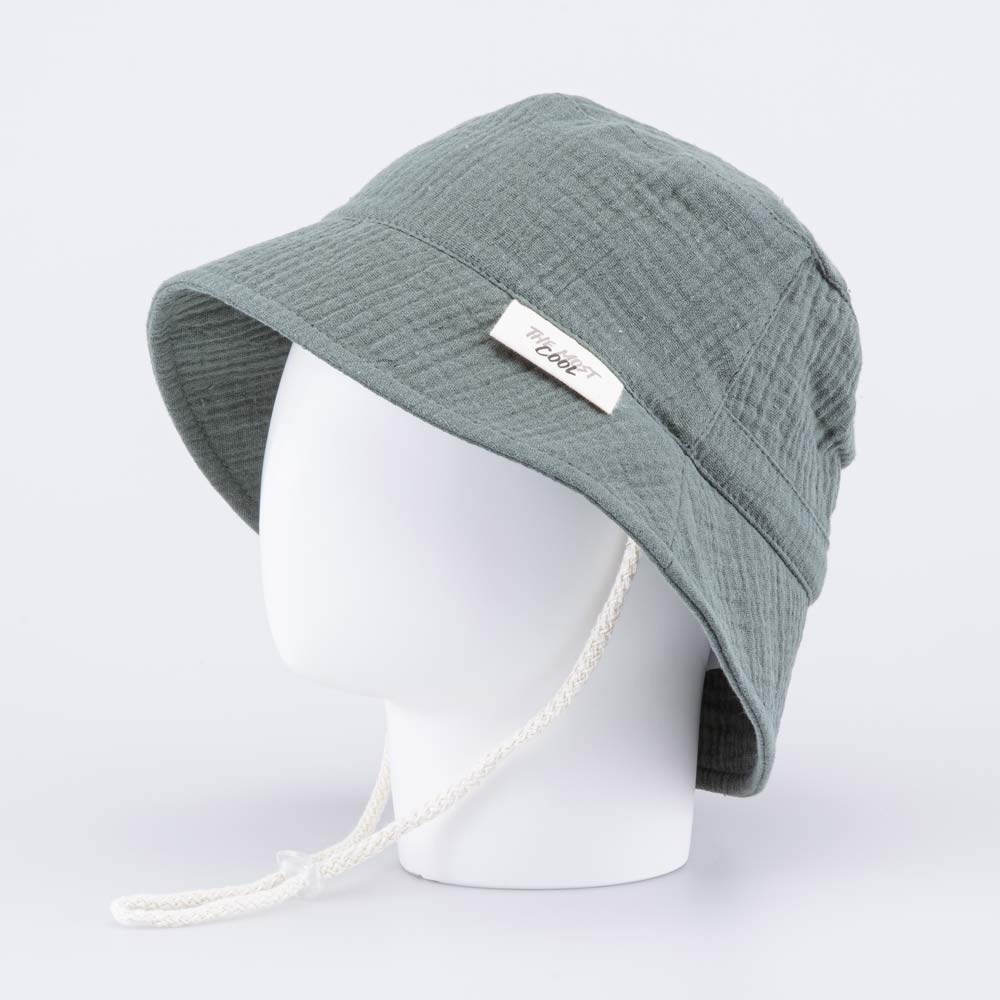 07711951-43 Панама из муслина оливковая, все фото 2