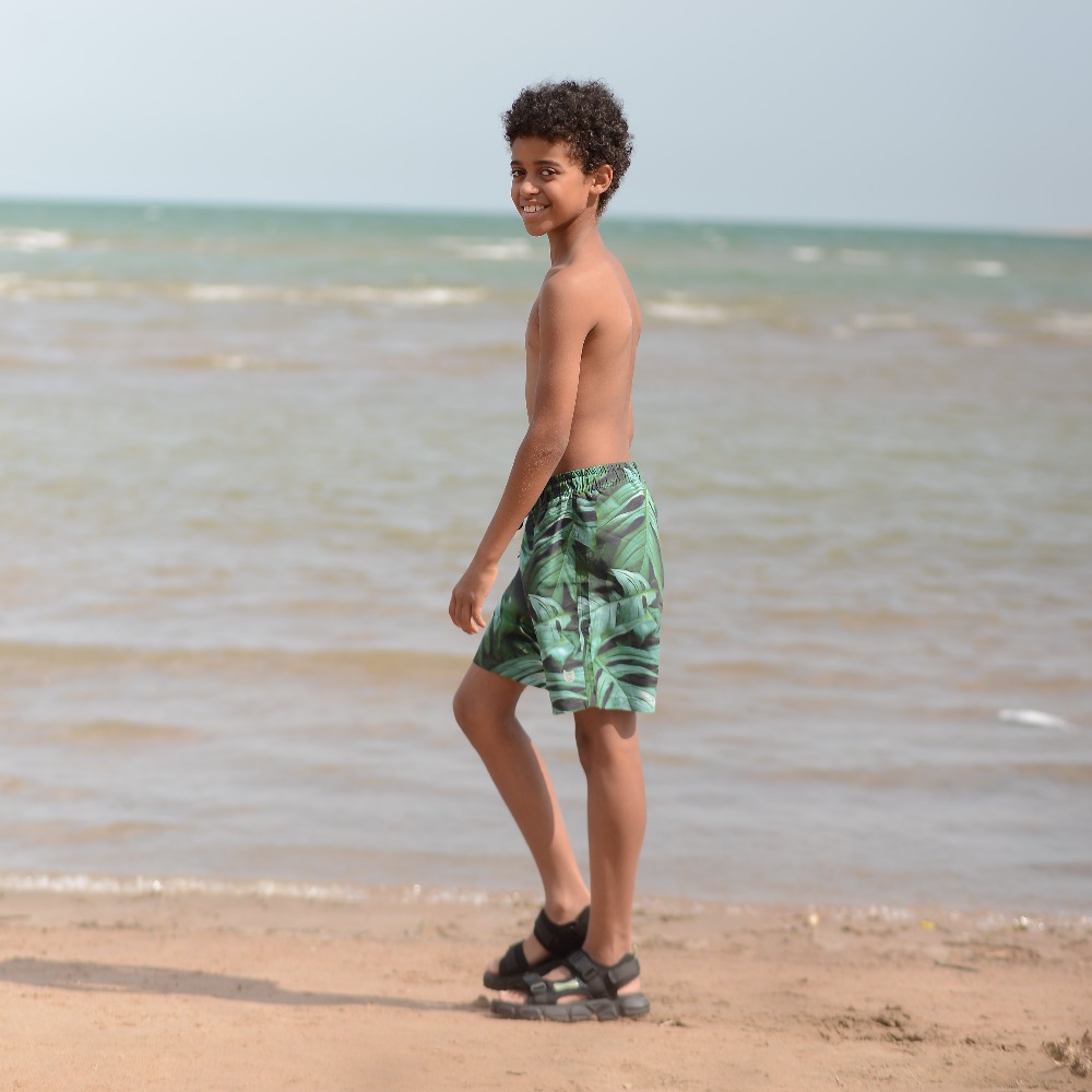 07753068-40 Шорты плавательные для мальчика зеленый, все фото 5