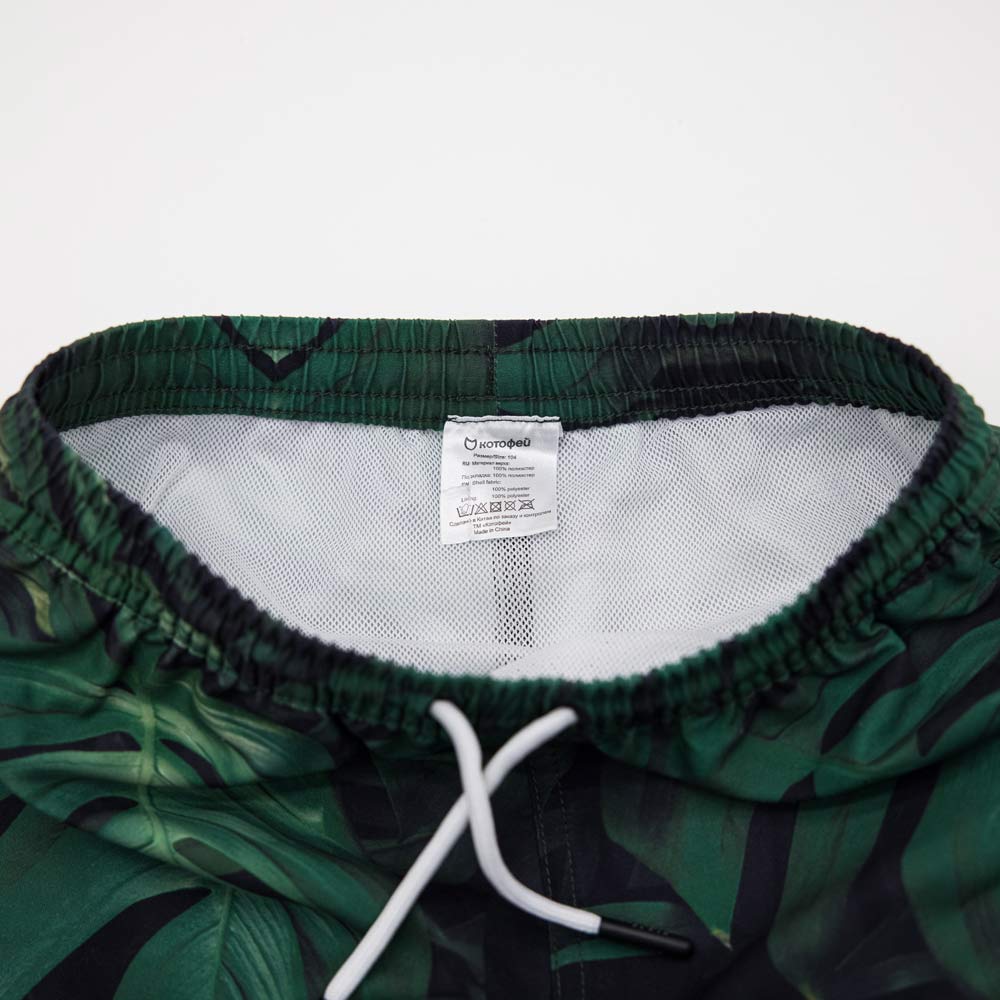 07753068-40 Шорты плавательные для мальчика зеленый, все фото 3