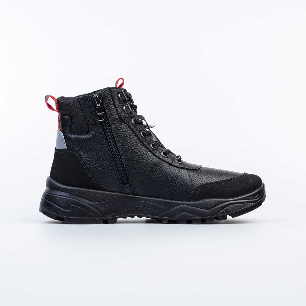 652185-31 Утепленные ботинки для мальчика черный, все фото 2