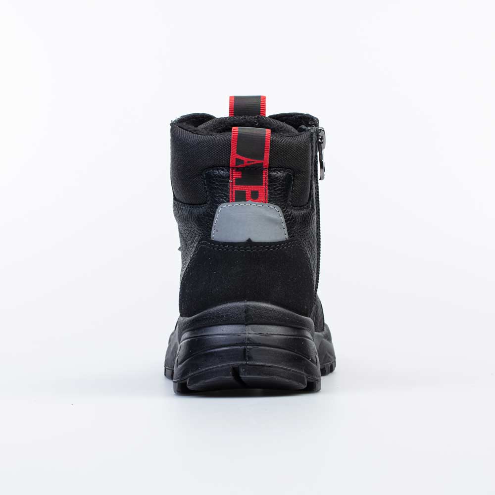 652185-31 Утепленные ботинки для мальчика черный, все фото 5