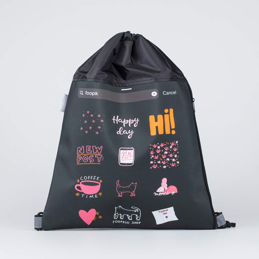 02808103-20 Мешок для сменной обуви HI, все фото 1