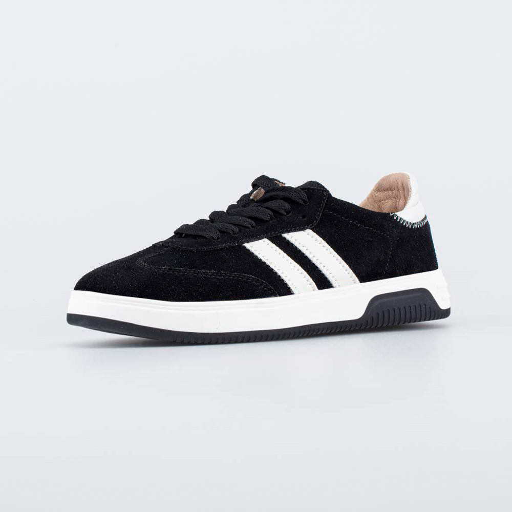 732434-71 Кожаные полуботинки на шнурках для мальчика, все фото 1