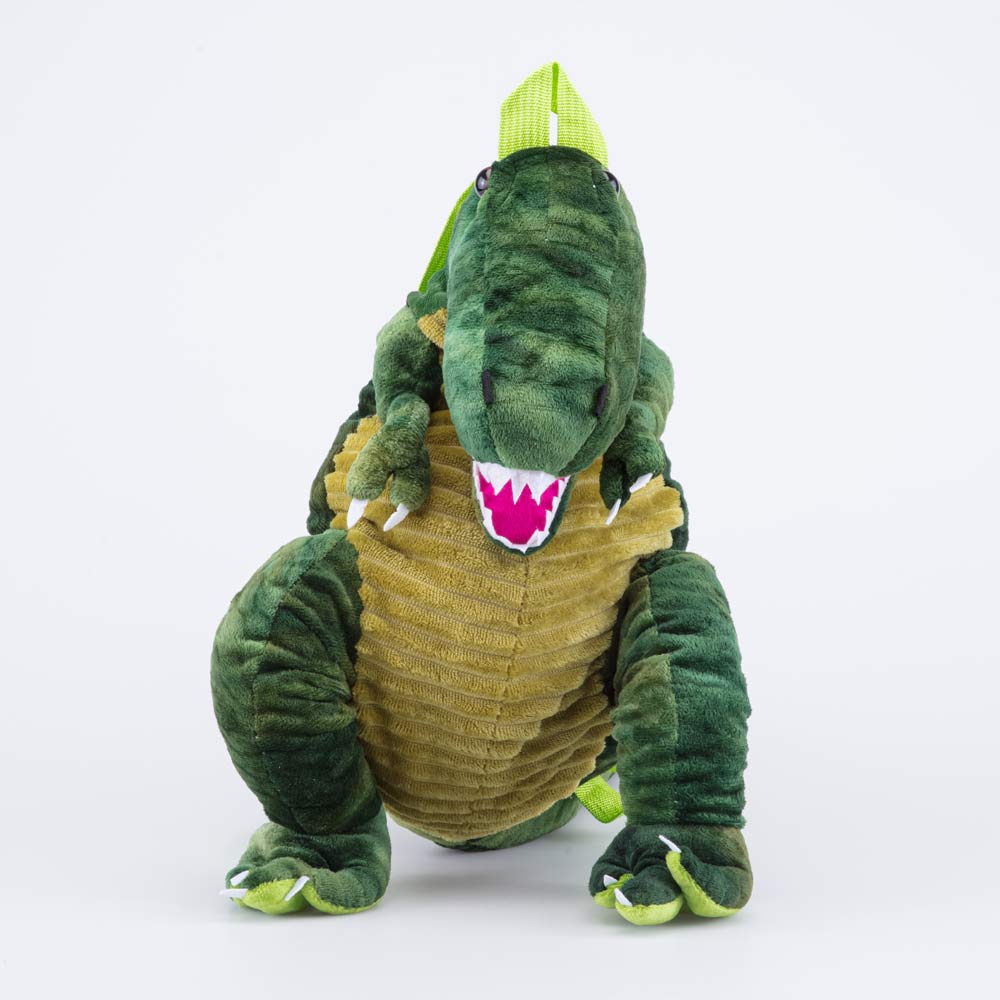 02003081-00 Плюшевый рюкзак Динозавр, все фото 1