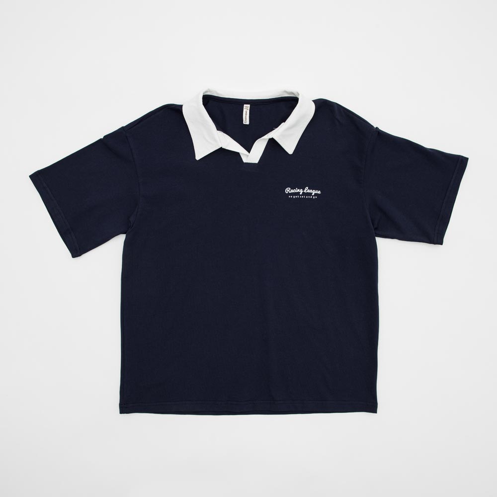 07702081-40 Синяя футболка поло для мальчика, все фото 1