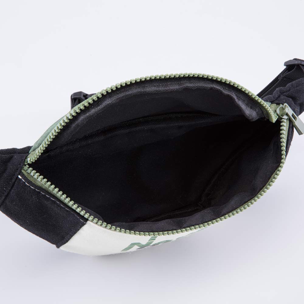 02719014-40 Сумка поясная для мальчика черный + бежевый, все фото 4