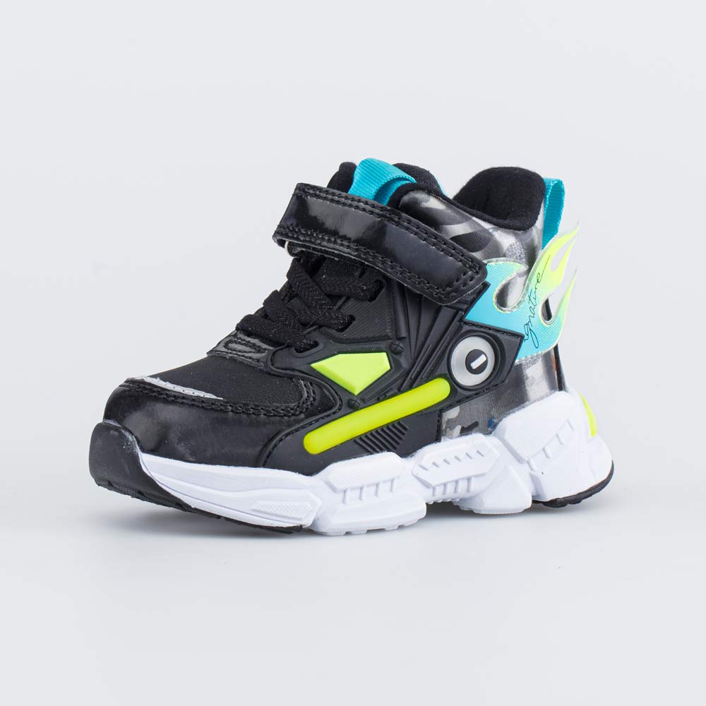 154014-32 Утепленные ботинки с LED-подсветкой, все фото 1