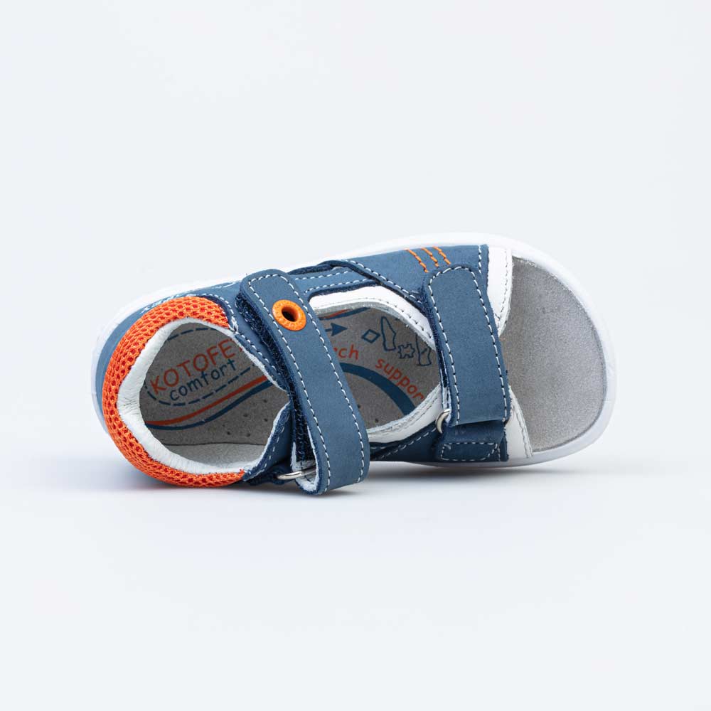 122181-21 Сандалии из натурального нубука для мальчика, все фото 4