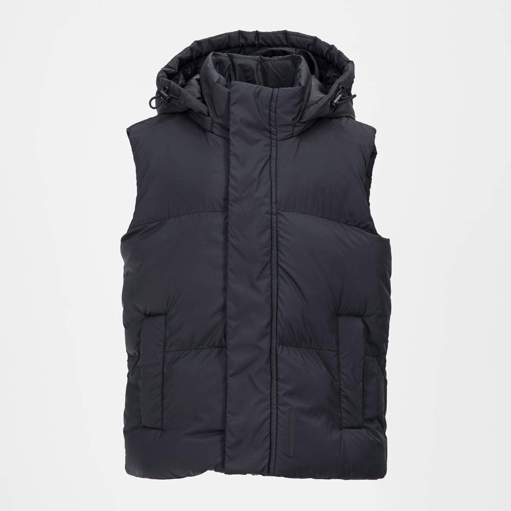 07785004-40 Жилет с капюшоном для мальчика черный, все фото 1