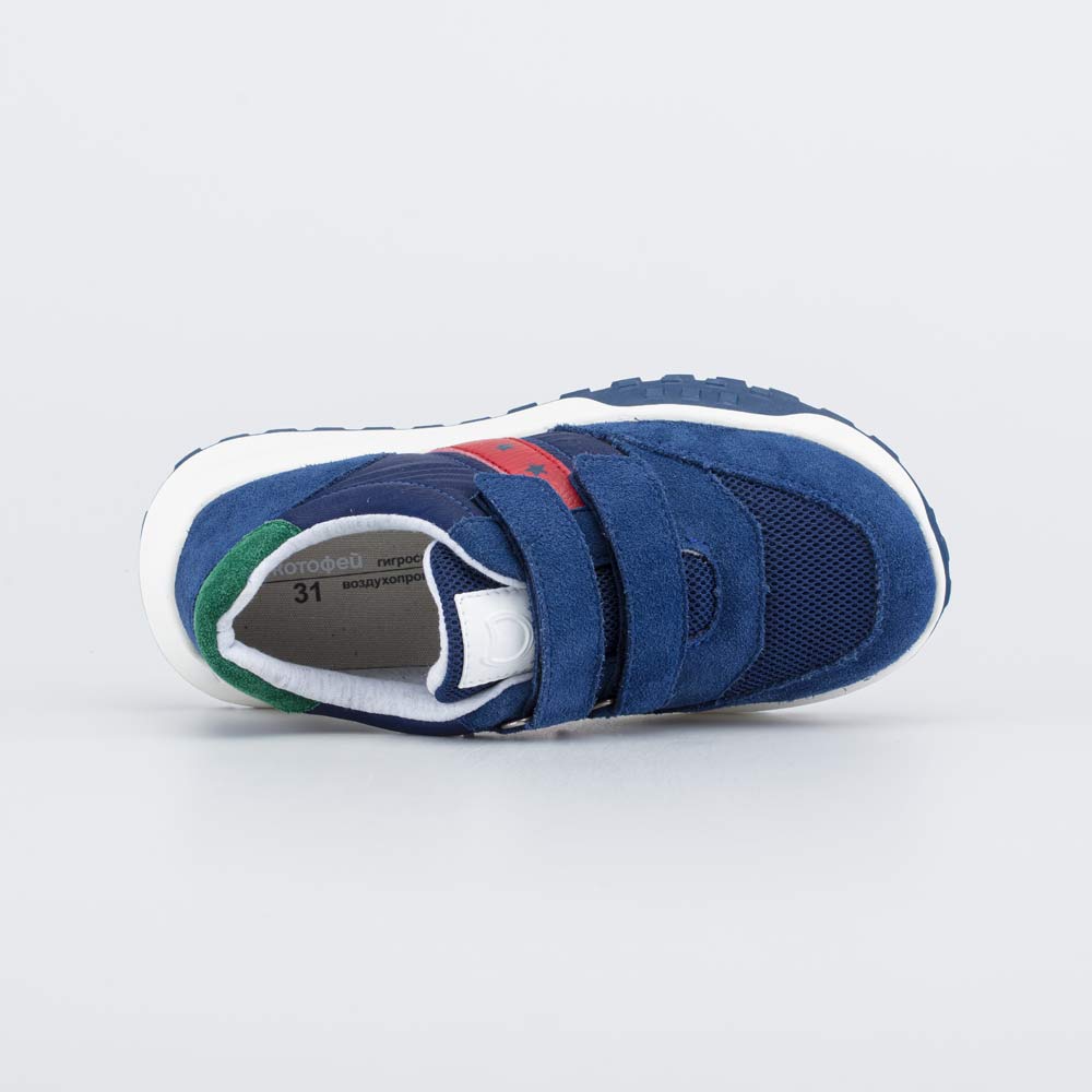 344499-12 Кроссовки на липучках Три звезды, все фото 4