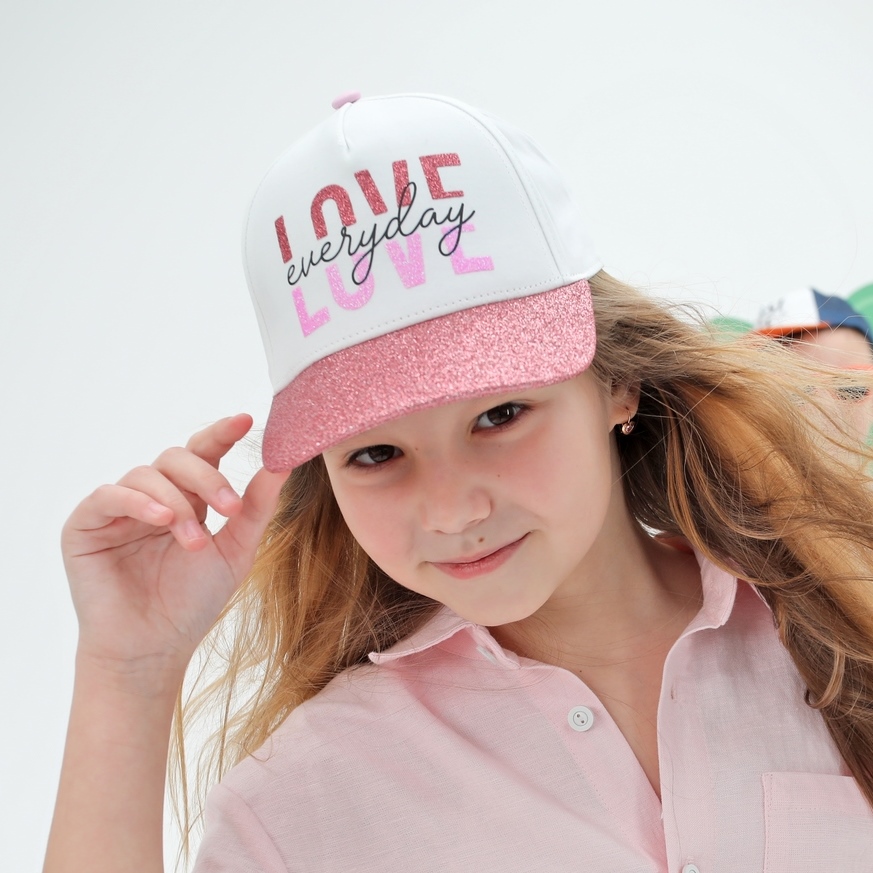 07811748-40 Кепка-бейсболка для девочки LOVE, все фото 5